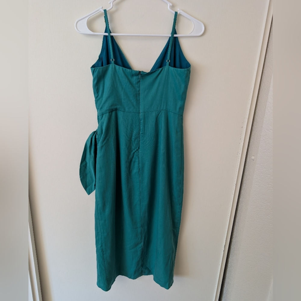 Lovers + Friends Womens XS Orchid Dress Green NWT Cocktail Party Formal - Picture 4 of 7